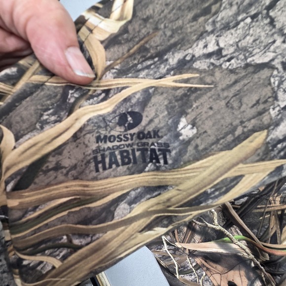 AFTCO Jacket Mens XL Brown Camo Hooded AFTECH Mossy Oak Shadow Grass Habitat - Picture 3 of 13